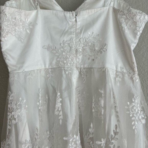 My Darling Daydreamer White Lace Bustier Midi Dress - Picture 6 of 7